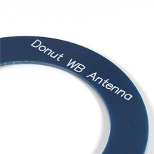2X Donut Breedband Antenne 10kHz-180MHz Ontvangst Antenne  Loop Antenne voor Radio Walkie Talkie SDR Blauw