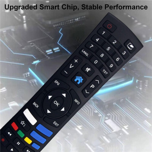 2X RC1822 Replace Remote Control for Medion Bush TV Remote Control 1