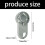 Portable 3 Speed Rechargeable Handheld Fan Desktop Stand-Grey 4