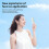 Portable 3 Speed Rechargeable Handheld Fan Desktop Stand-Grey 6