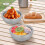 Simple Fill Two Layer Untarnished Bowl for Immediate- 24cm 7
