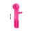 Plastic Thread Winder for Thread Yarn Rope String-rose red 4