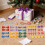 Comprehensive Bracelet Making Set Includes Weaving Tools-Red 6