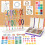 Comprehensive Bracelet Making Set Includes Weaving Tools-Red 7