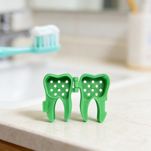 Housse de protection de tête de brosse à dents électrique,-Rouge 2