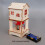 Physics Teaching Aid Wood Windmill Power Station Model DIY 5