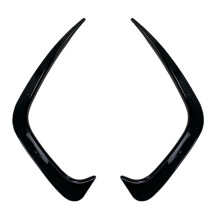 Car Rear Bumper Side Splitter Wing Spoiler for 3 Series G20 Sport Edition 318i 320i 330i 2019-2022 Bright Black