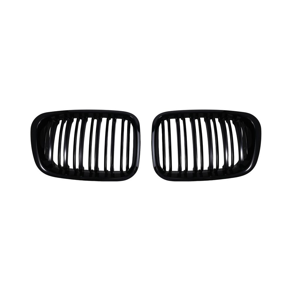 Car Front Kidney Grille Sport Racing Grills For E46 4 Door 1998-2001 Bumper Hood Mesh Air Vent Radiator Cover 4712256589340
