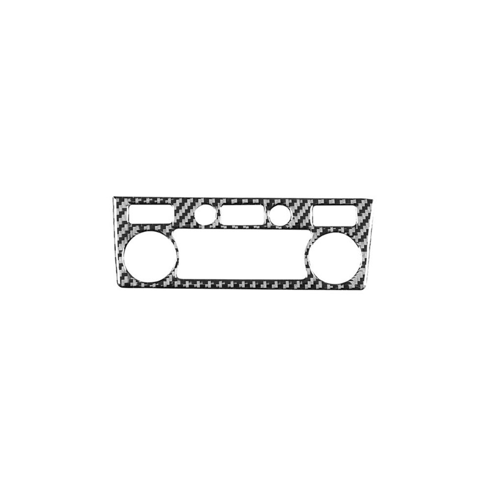 For 5 Series E60 2004-2007 Carbon Fiber Car Front Roof Headlights Trim Cover Frame Sticker Interior Accessories 6033705643283