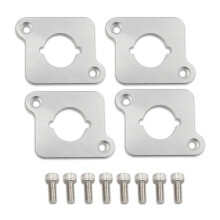 Silver Coilpack Adapter Plates Billet for A4 A6 TT 1.8T to 2.0TFSI
