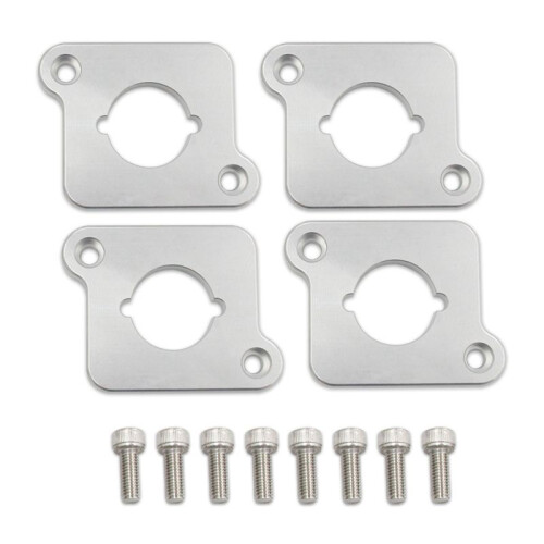 Silver Coilpack Adapter Plates Billet for    A4 A6 TT 1.8T to 2.0TFSI