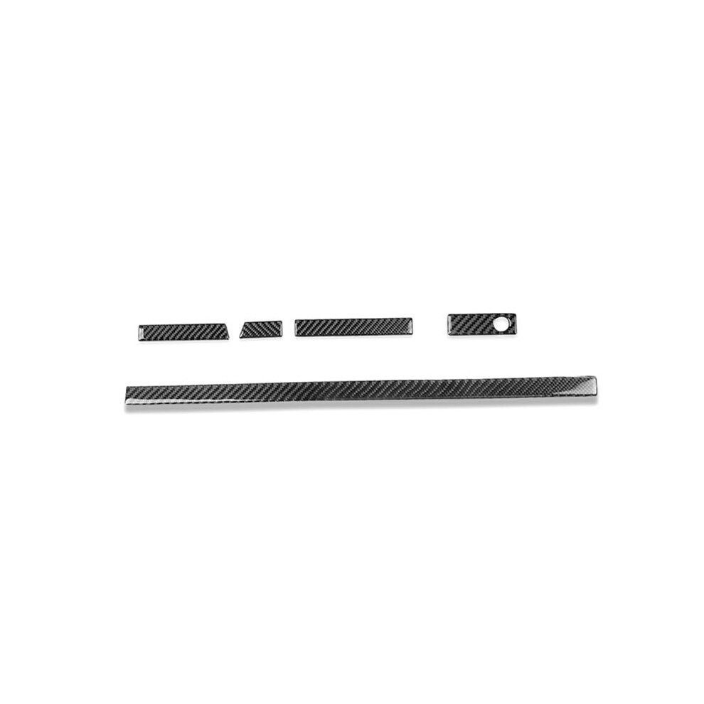 For Cayenne 2003-2010 Lhd Carbon Fiber Dashboard Panel Glove Box Decorative Strip Trim Accessories 6031893126861