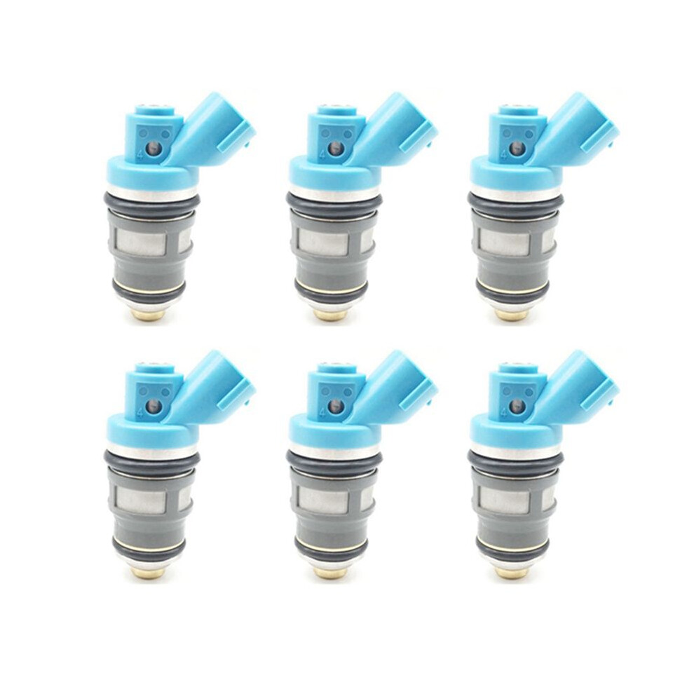 6Pcs Car Fuel Injector Nozzle 23209-79115 For Hilux T.u.v Toyoace Dyna 1996-2007 23250-75070 Light 4714038617753