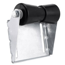 8 Inch Kielrol Montageset met Rolas en Beugel voor Boot, Woonboot, Kajaktrailer, Rolbeugel
