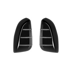 Car Side Rearview Mirror Cover Door Mirror Shell Trim Sticker for Grand Highlander 2024 Glossy Black