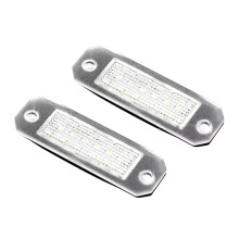 1 Pair Car License Plate Light 7H0827740 for Transporter T5 T6 Barn Door Caddy New High Quality