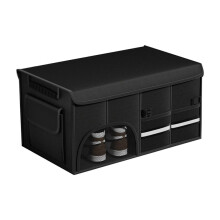 Kofferraum-Organizer, Oxford-Stoff, Auto-Aufbewahrungsbox, Auto-Handschuhfach, Auto-Organizer, Auto-Stauraum-Organizer für SUV/LKW