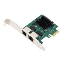 Dual-Port BCM5720 PCIe-Gigabit-Netzwerkkarte RJ-45 Desktop-PC