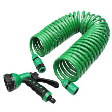 EVA Garden Telescopic Spring Tube Garden Hose Plastic Multifunctional Car Wash Water Sprays Sprinkler for Garden