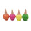 4 Pack Ceramic Automatic Plant Dripper Self-Watering Device for Home Balcony and Garden Multiple Colors 1