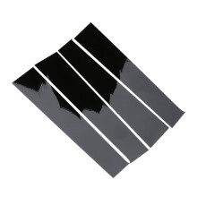 Car Door Window Trim Anti Scratch Stickers Door Pillar Moldings for  Ram 1500 2500 3500 2009-2018 Accessories