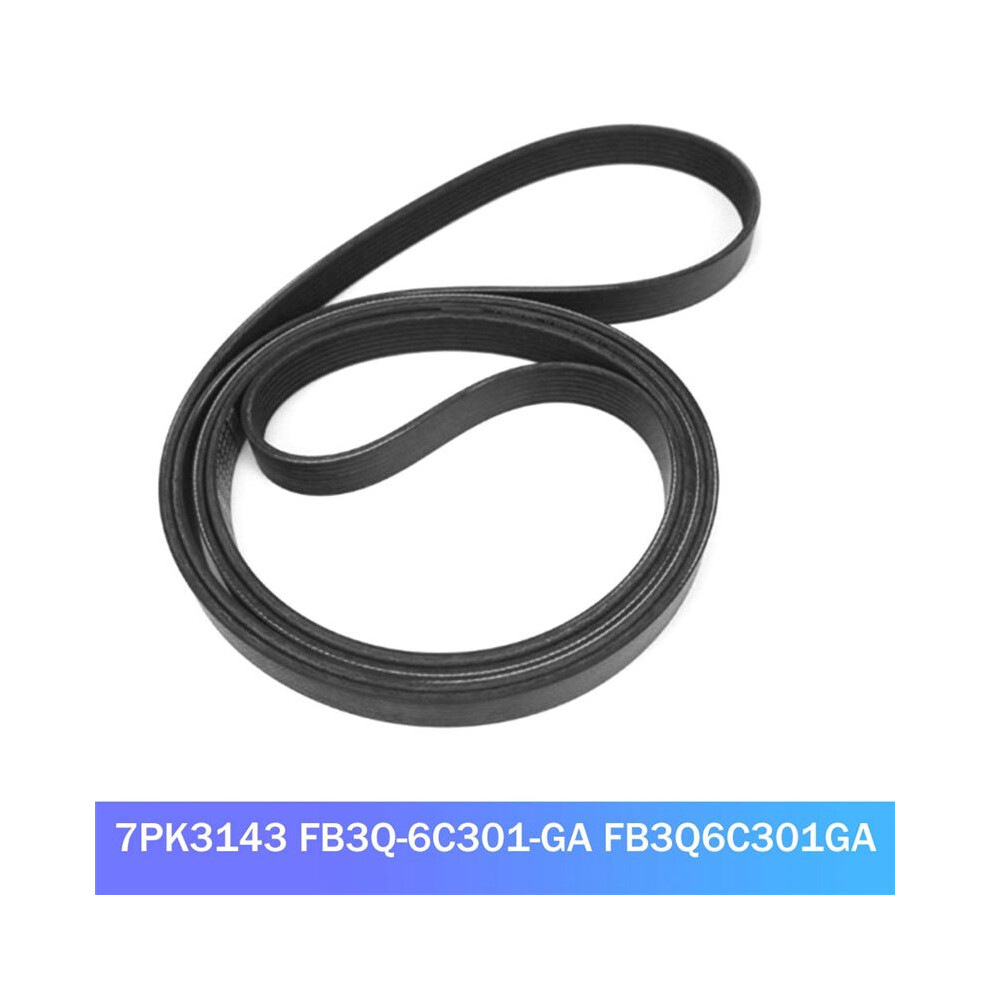 Car Engine Fan Belt Serpentine Drive Belt For Ranger 2.2L Everest 2011- 7Pk3143 Fb3q-6C301-Ga Fb3q6c301ga 6132206209421