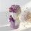 Moule en Silicone de cylindre de relief de fille de fleur pour 2