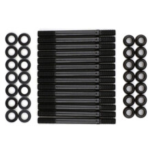 201-4302 Cylinder Stud Kit Engine Cylinder Bolt for E36 325I 2.5L 6 Cyl M50 3.0L S50US 3.2L S52US Inline 6