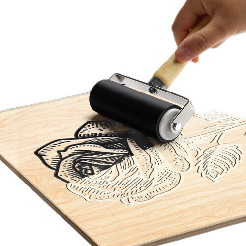 Quality Rubber Roller Brayer Ink Painting Roller for-3.5cm 2