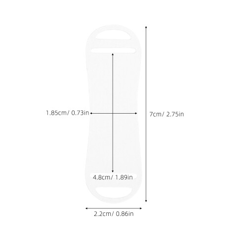 100Stk Transparente PVC Preisschilder Für Brillen 1