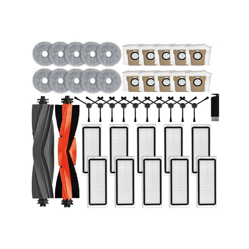 For Bot L20 Ultra / L30 Ultra Replacement Parts Accessories Main Side Brush Hepa Filter Mop Dust Bags 4711433673322