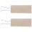 2Pcs Plastic Heating Sheets for Chafer Dish Repair Light Brown 7