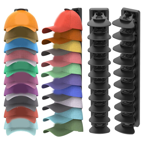 Stylish Baseball Hat Rack for Organized and Clutters Living-1 2