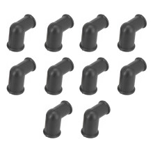 10 Pcs Breather Tube Grommets 90 Degrees 692189 for Briggs & Stratton Garden Lawn Mower Accessories