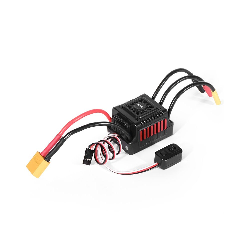 Sensorless Brushless Waterproof Car Esc 60A Xt60 Plug 6131180422383