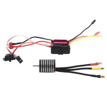Moteur Brushless Étanche avec 35A ESC Combo Set pour 1/8 1/10 1/12 RC Crawler Car Truck 2838 4500kv