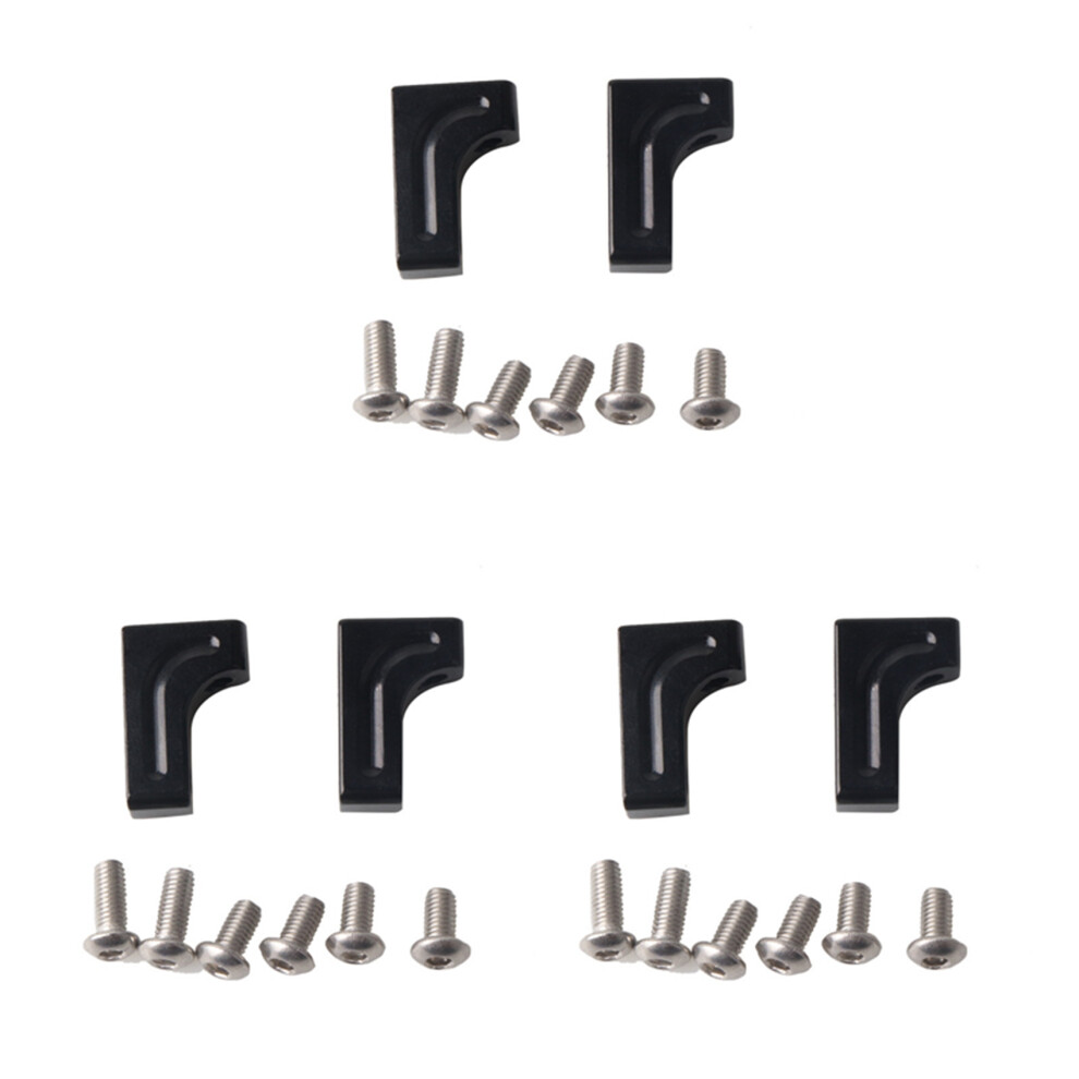 6Pcs Metal Servo Mount For Axial Scx10 Cc01 D90 1/10 Rc Crawler Car 4711982376743