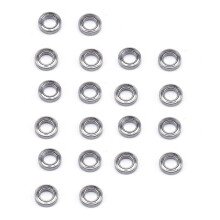 20X 144001-1296 Bearing for 144001 1/14 4WD RC Car Spare Parts Upgrade Accessories,4X7X1.8