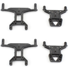 2X Front and Rear Body Post Mounts Shell Column 144002-1994 for 144002 1/14 RC Car Spare Parts Accessories