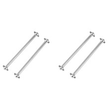 4Pcs Metal Steel Drive Shaft Dogbone M5367 for Remo Hobby Smax 1621 1625 1631 1635 1651 1655 1/16 RC Car Upgrade Parts