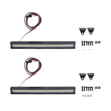 2X 150MM 36 LED Light Bar Roof Lamp Lights for Axial SCX10 90046 TRX4 Slash Rustler 1/8 1/10 RC Crawler Truck