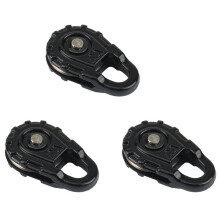 3X Rc Auto Metall Winde Abschleppen Seil Snatch Block Für 1:10 Rc Crawler Axial Scx10 90046 Trx4 D90 TF2 Mst