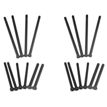 20X Metal Suspension Arm Pin Set 8054 8055 for 1/8 ZD Racing 08425 08426 08427 9020 9071 9116 9203 RC Car Upgrade Parts