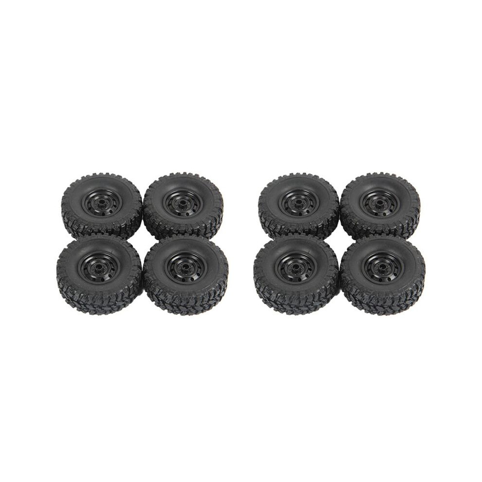 8Pcs 65Mm Tire Tyres Wheel For Mn D90 D99s Mn-90 Mn91 Mn98 Mn99s Wpl C14 C24 C24-1 C34 B14 B24 B36 Rc Car Upgrade Parts 4711551456920