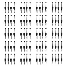 80Pcs Rubber Car Body Clip Retainer Shell Fixed Buckle Lock for 1/10 ARRMA Senton Granite Typhon Slash UDR,4