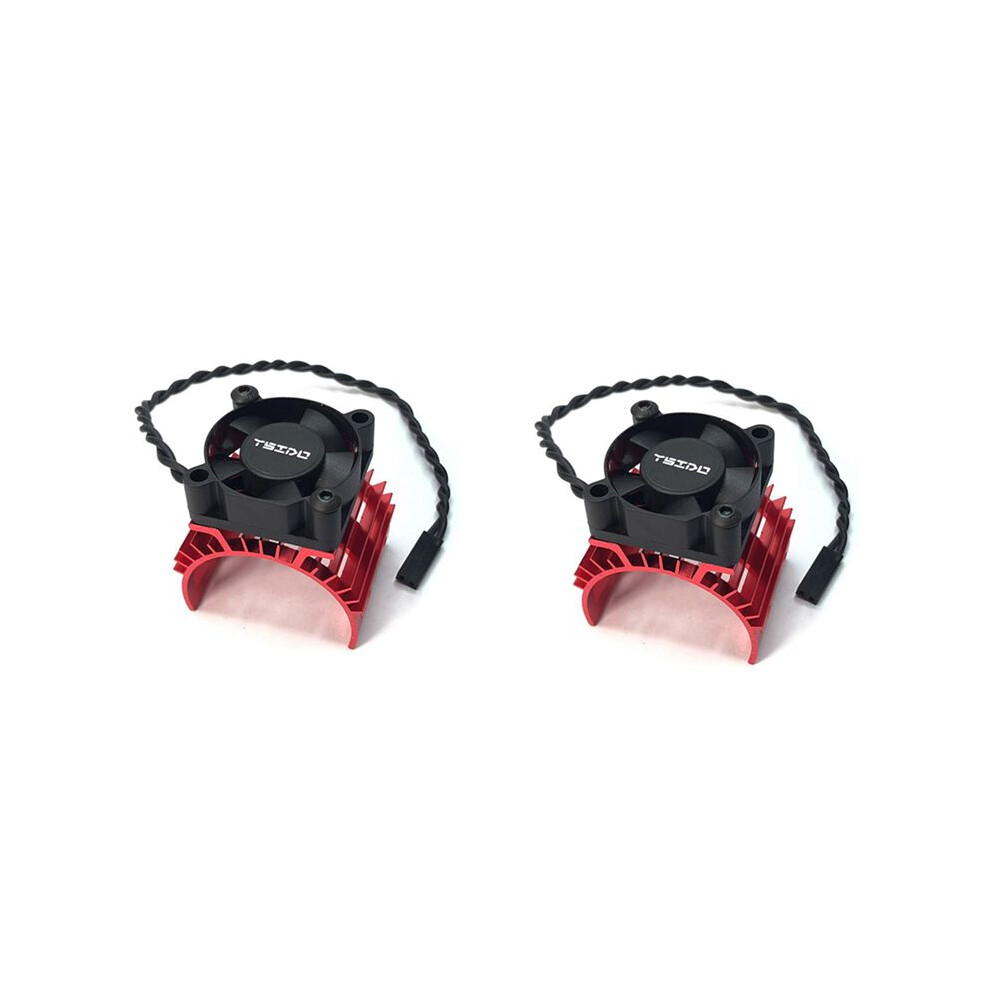 2X Motor Heatsink Cover Cooling Fan For 144001 124019 124018 124016 104001 Rc Car 540 550 3650 Motor Heat Sink,2 6034088824429