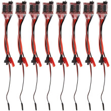 8X RC ESC 30A 4-8V Brush Motor Speed Controller 1/16 1/18 for Climbing RC Car Ship Tank 4Wd WPL Car