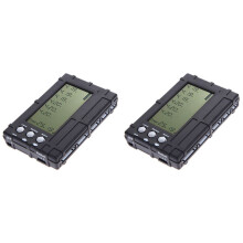 2X 3 in 1 LCD RC Battery Discharger Balancer Meter Tester for 2-6S Lipo Li-Fe Battery Voltage Meter