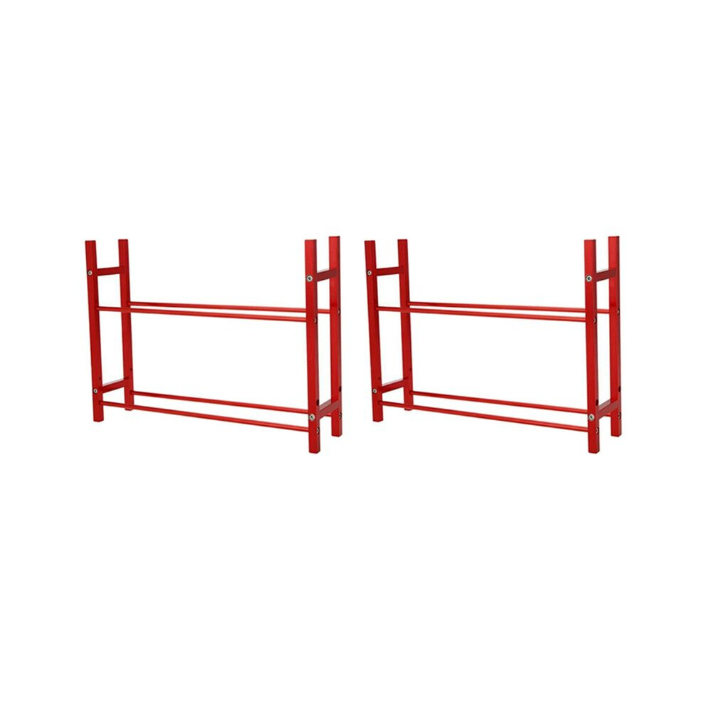 2X For Rc Drift Cars 1/10 Wheel Rims Shelf & Drift Tyre Tire Racks Crawler Scx10 Trx4, Red 6033745006031
