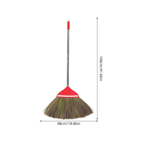 Balai Robuste Main En Rouge Pour Nettoyage Maison Cour 1